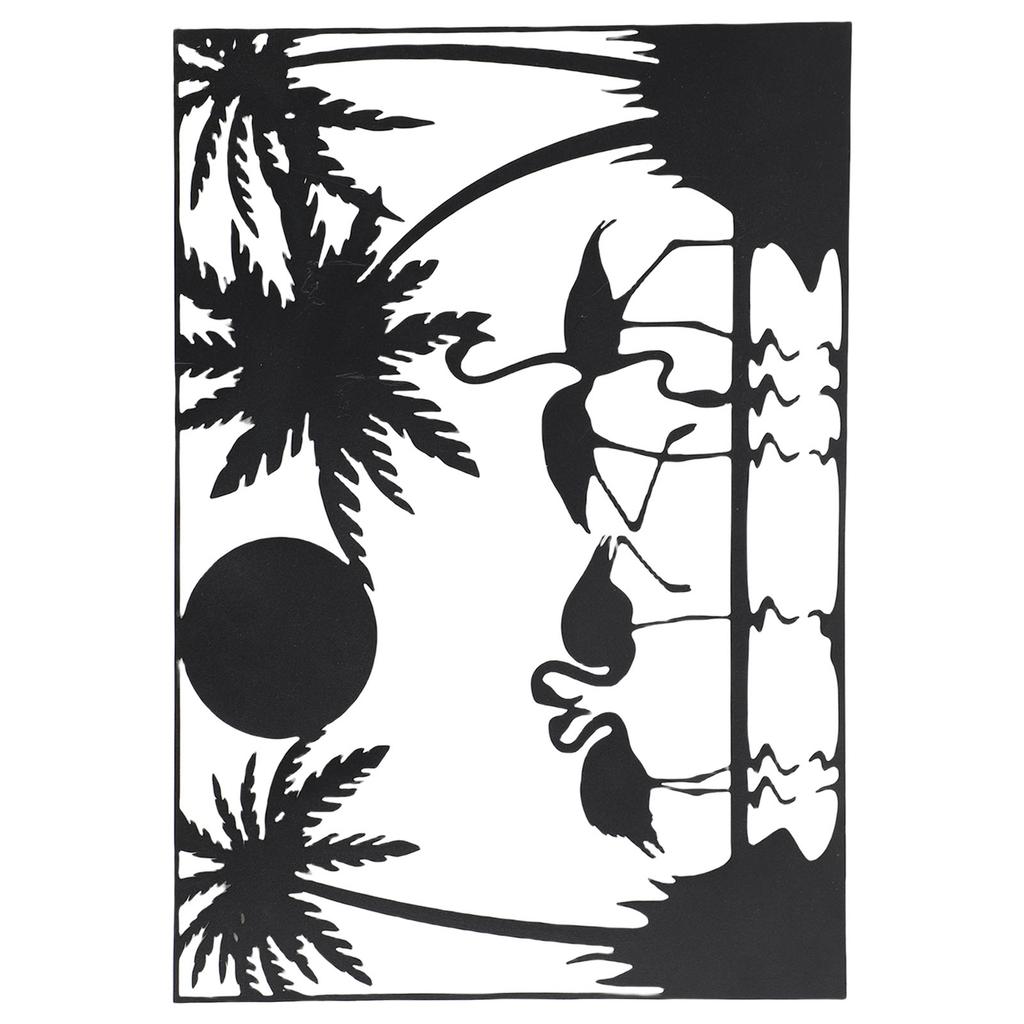 Decoración de Pared de Metal Colgante Arte Abstracto Moderno Dormitorio Sala de Estar Decoración del Hogar