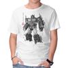 Unisex Crew Neck T-Shirt Convoy Sumi- Graphic Short Sleeve Casual Tee
