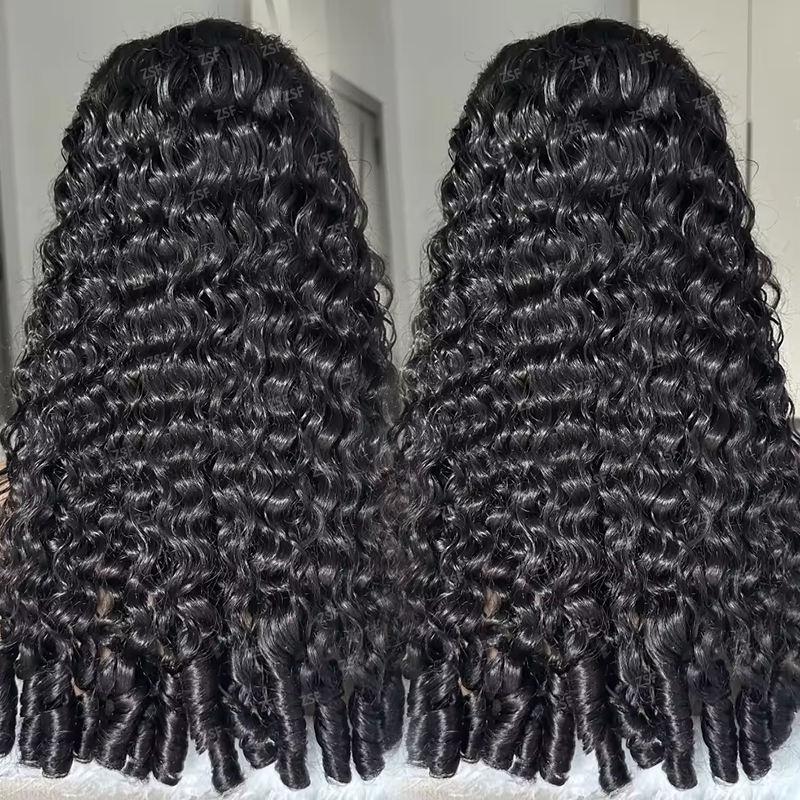 Premium Synthetic Hair Lace Front Wig Afro Kinky Curl High Temperature Fiber Synthetic Braided Wigs for Black Women