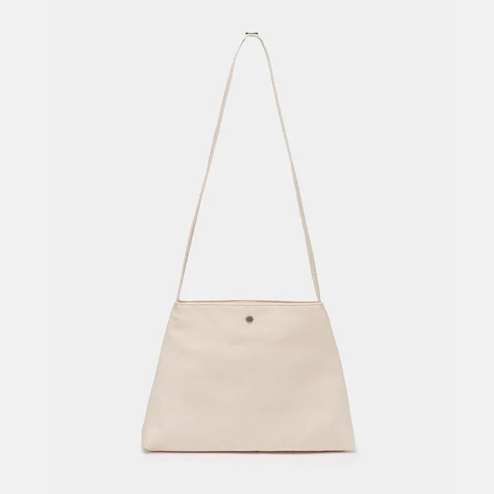 Minimal Square Bag, Pure Linen