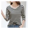 Navava NT602 Daily STripe Long Sleeve T shirT