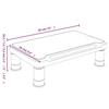 Monitor Stand Black 38 x 24 x 10.5 cm