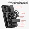 For Infinix Hot 60i Hot 60 Smart 10 Tecno Pop 10 Spark Go Lens Sliding Window Cover Car Magnetic Ring Double Bracket Phone Case