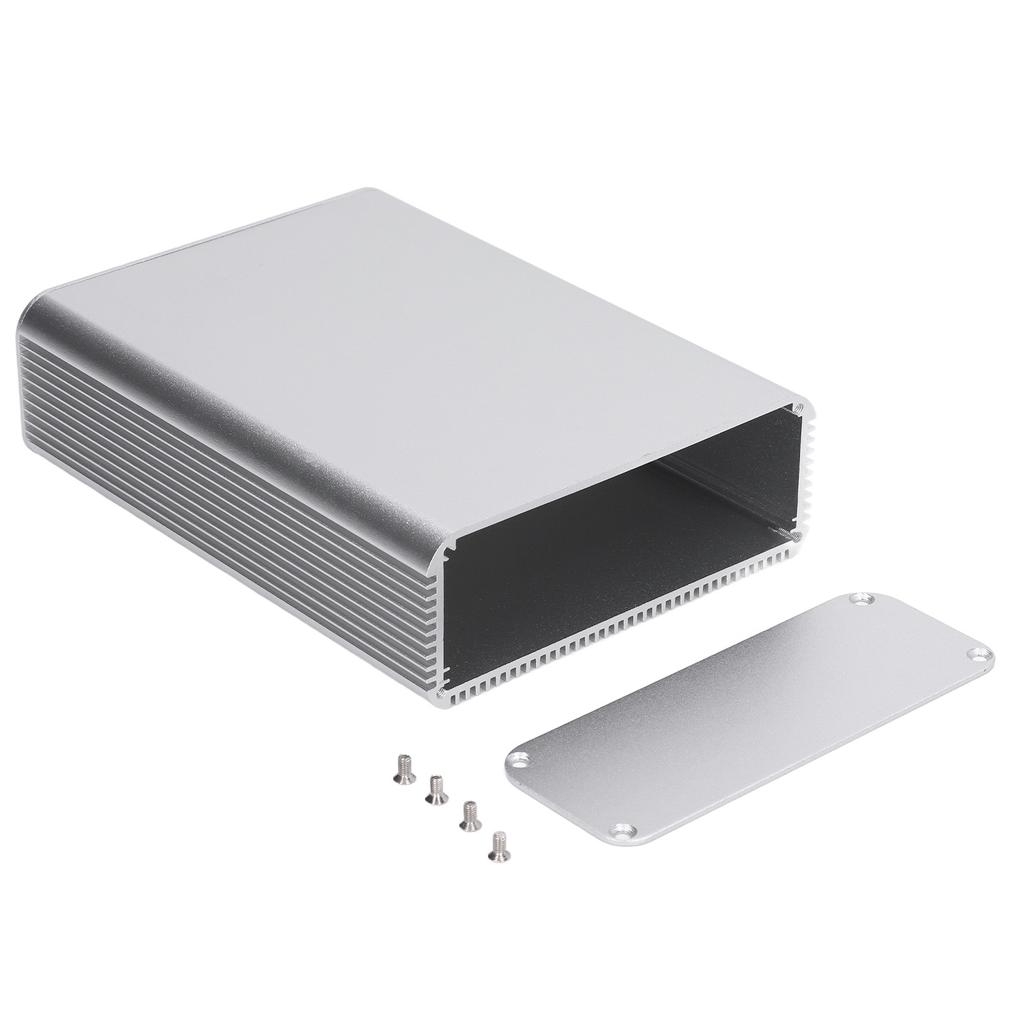 Cutie electrică din aliaj de aluminiu Carcasă de joncțiune Carcasă integrată 45x120x160mm Argintiu mat