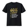 Classe de 2021 Goal Digger Lycée Université T-shirt de remise de diplôme vintage Lavé Légèrement vêtements de designer Streetwear polyvalent