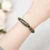 Tibetan Agate Barrel Beads Bracelet Women Men Retro Yoga Jewelry Gift