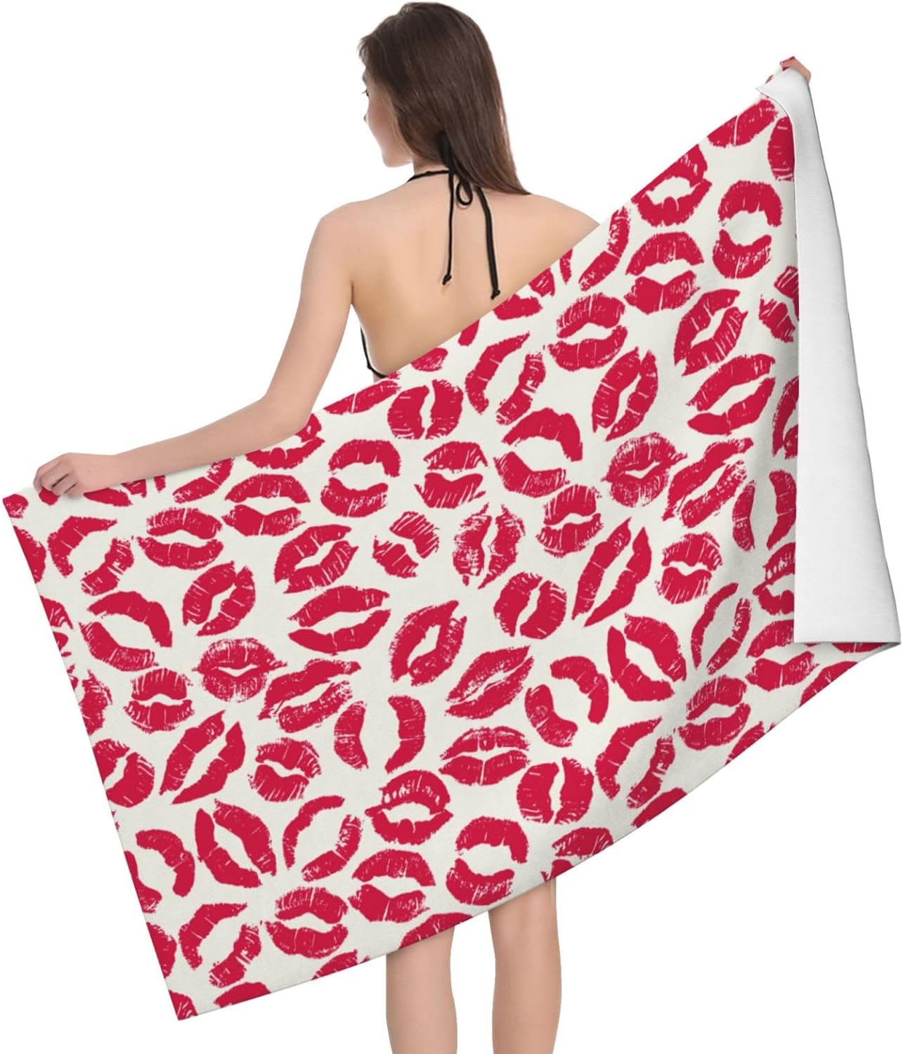 

Beach Towel Map of The United States Quick Dry Oversized Lightweight Thin Bath Towel ,Men s and Women s Travel Swimming Pool W40*H60(CM)