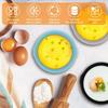 3/6Pcs Air Fryer Silicone Egg Poacher Cups Silicone Egg Cooker Mold Baking Custard Tart Pie Desserts Egg Poaching Maker