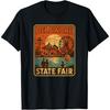 Delaware State Sunset Shirt Fair Carousel Ferris Wheel Fun T-Shirt