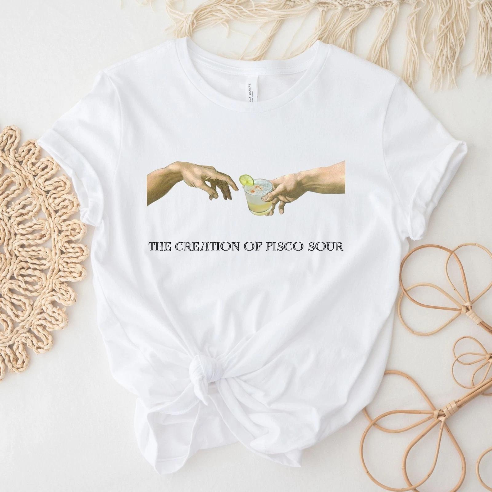The Creation Of Pisco Sour t-shirt 3XL