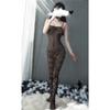 Cross-border New Sex Rose Jacquard Stockings, Foreign Trade Sexy Suspender Stockings Onesie, One Piece Is Sent On Behalf of Others.