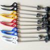 1pair Aluminum Quickly Release Skewers Light Weight Mountain Bike Skewers Suitable for Various Terrains