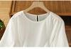 2026 Japanese Style Loose Fit Long Sleeve with French Lace Trim