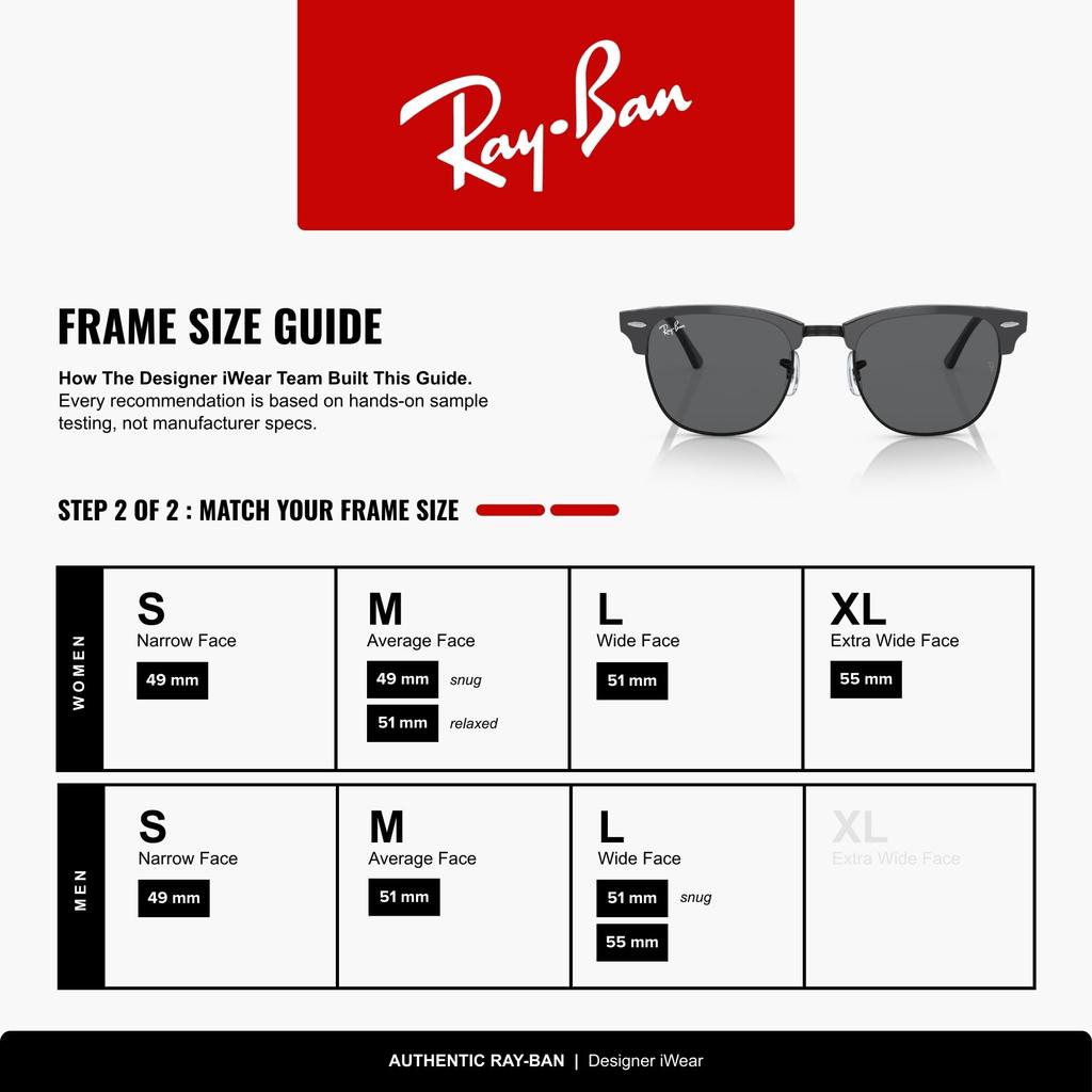 sunglasses RB3016 CLUBMASTER BLACK 49 1367B1 GREY ON polarized Ray-Ban