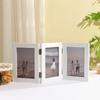 Triplex Frame Folding Photo Frame Rectangular Hinge Photo Frame  Living Room Decor