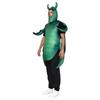 Grønn Bille Kostyme Bille Jumpsuits Cap Insekt Halloween Kostymer for Cosplay Utkledning Fest