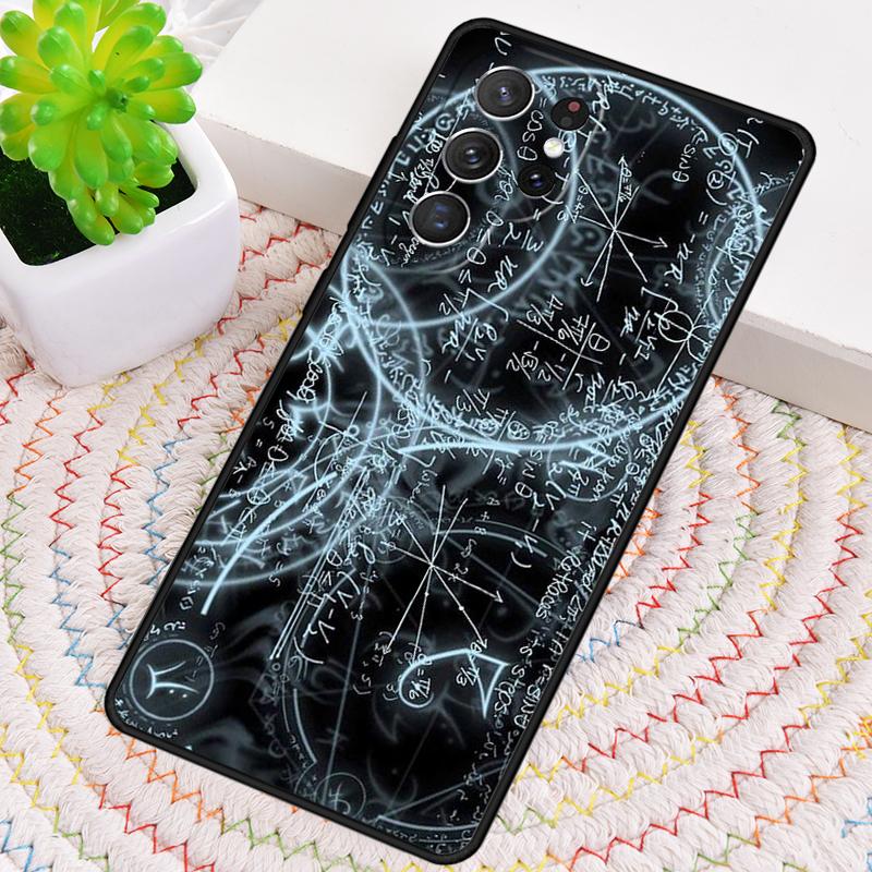 Science Math Physics Formulas Phone Case For Samsung Galaxy note 10 pro S26 S25 S24 S23 S22 Ultra Plus S21 FE S20 Cover
