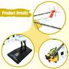Die-cast Alloy Airplane, Helicopter, Souvenir Toy, Home Decoration, Airplane Model for Birthday,