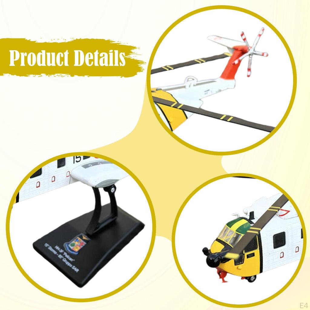 Die-cast Alloy Airplane, Helicopter, Souvenir Toy, Home Decoration, Airplane Model for Birthday,
