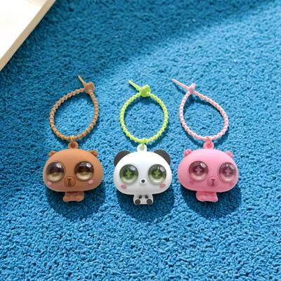 Adorabile Portachiavi Capibara 3D: Divertente Giocattolo Morbido in Silicone per Alleviare lo Stress