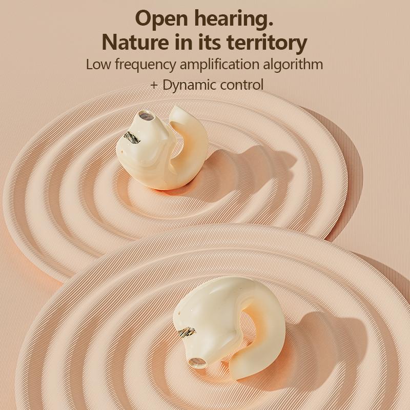 Mini Single Ear Bluetooth Wireless Headphone Ear-Clip Earphone Noise Reduction Bluetooth 5.3