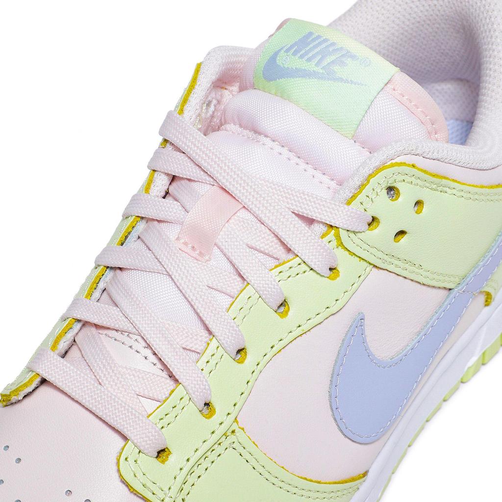 Nike Womens Dunk Low 'Lime Ice' (women's Sizes) Light Soft Pink / Ghost / Lime Ice / White Skateboard Shoes DD1503 600