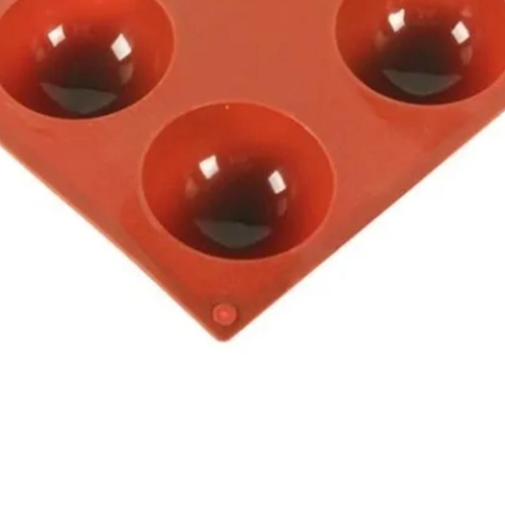 6 Holes Dessert Molds Half Ball Food Grade Silica Gel Cake Making Supplies for Home Kitchen