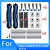 A78E-24 Pcs For Ecovacs Deebot X9 Pro Omni X9 Pro Vacuum Robot Main Side Brush Mop Filter Dust Bags