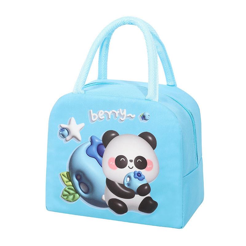 3D Cute Lunch Box Reusable Lunch Bags for Women Cute Lunchboxes Kawaii Animal Lunch Bag Cooler for Picnic Office Work Travel
