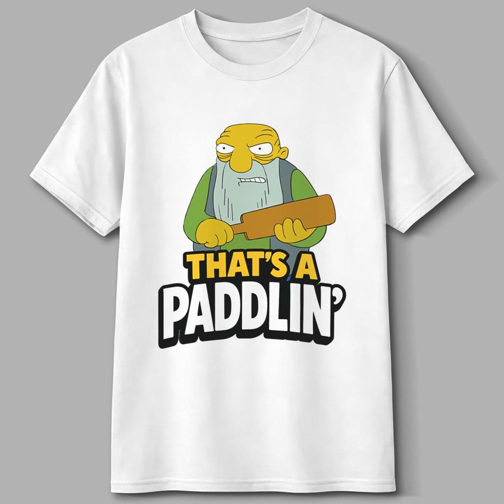 That's A Paddlin', Simpsons T-Shirt and Kids Tshirt, Retro 90s T