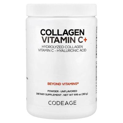 Colagen Vitamina C + Pudră, Fără Aromă, 283G(9.98 Oz)