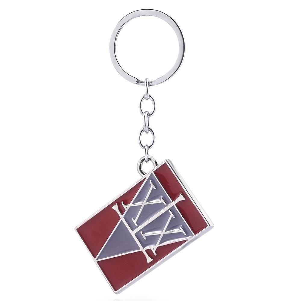 

Anime Keychain License Card Badge Pendant Key Holder Men Jewelry Accessories