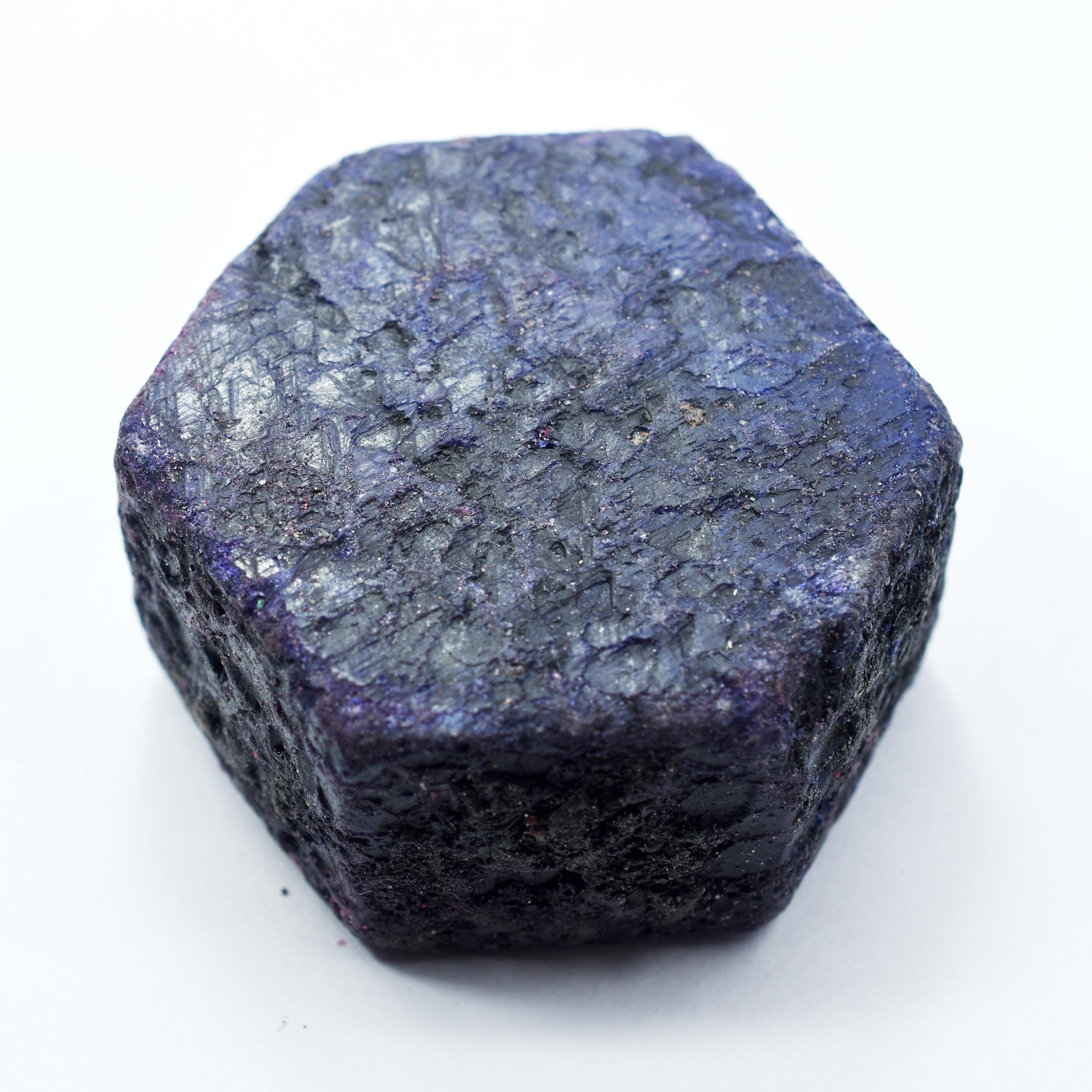 

166 Ct CERTIFIED Blue Sapphire Natural Uncut Rough Loose Gemstone Huge Size 41.7 mm approx синій