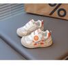 Baby toddler shoes cartoon leather surface baby girl indoor shoes non-slip soft sole baby boy running shoes