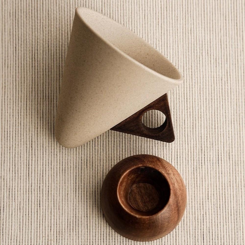 Retro Style Vintage Pottery Mug Coarse Ceramic Japanese Ceramic Mug Funnel Coffee Mug  Home Decor