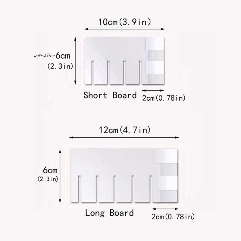 4/15Pcs Drawer Dividers With Fixed Buckles, DIY Adjustable Underwear Cosmetics Office Utensils Drawer Dividers