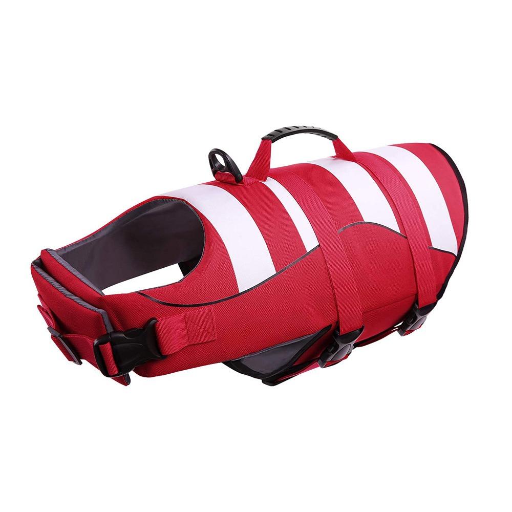 Reflective Dog Life Jacket Superior Buoyancy Swimwear Safety Vest  Summer Swimming