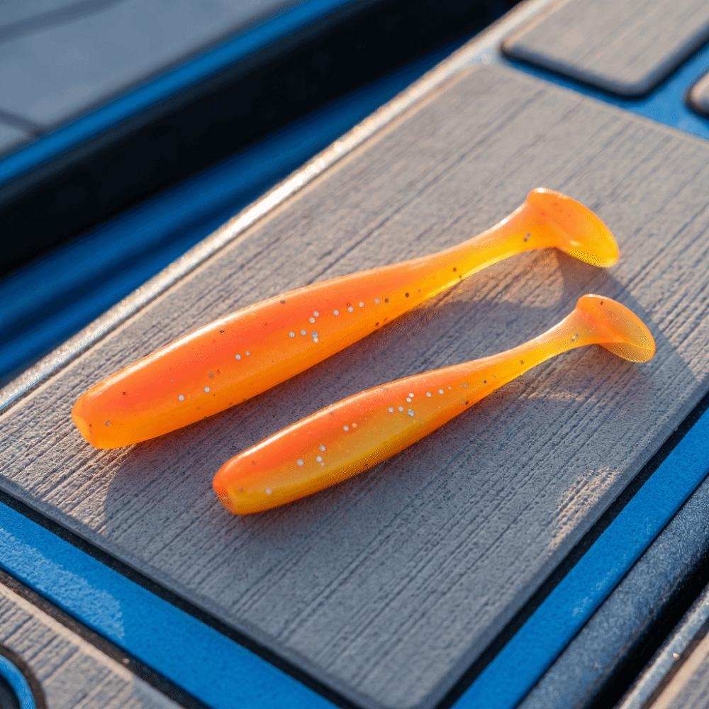 100PCS PVC Swim Bait 7cm 9cm Fishing Lures Durable Paddle Tail Swimbaits Saltwater Fishing