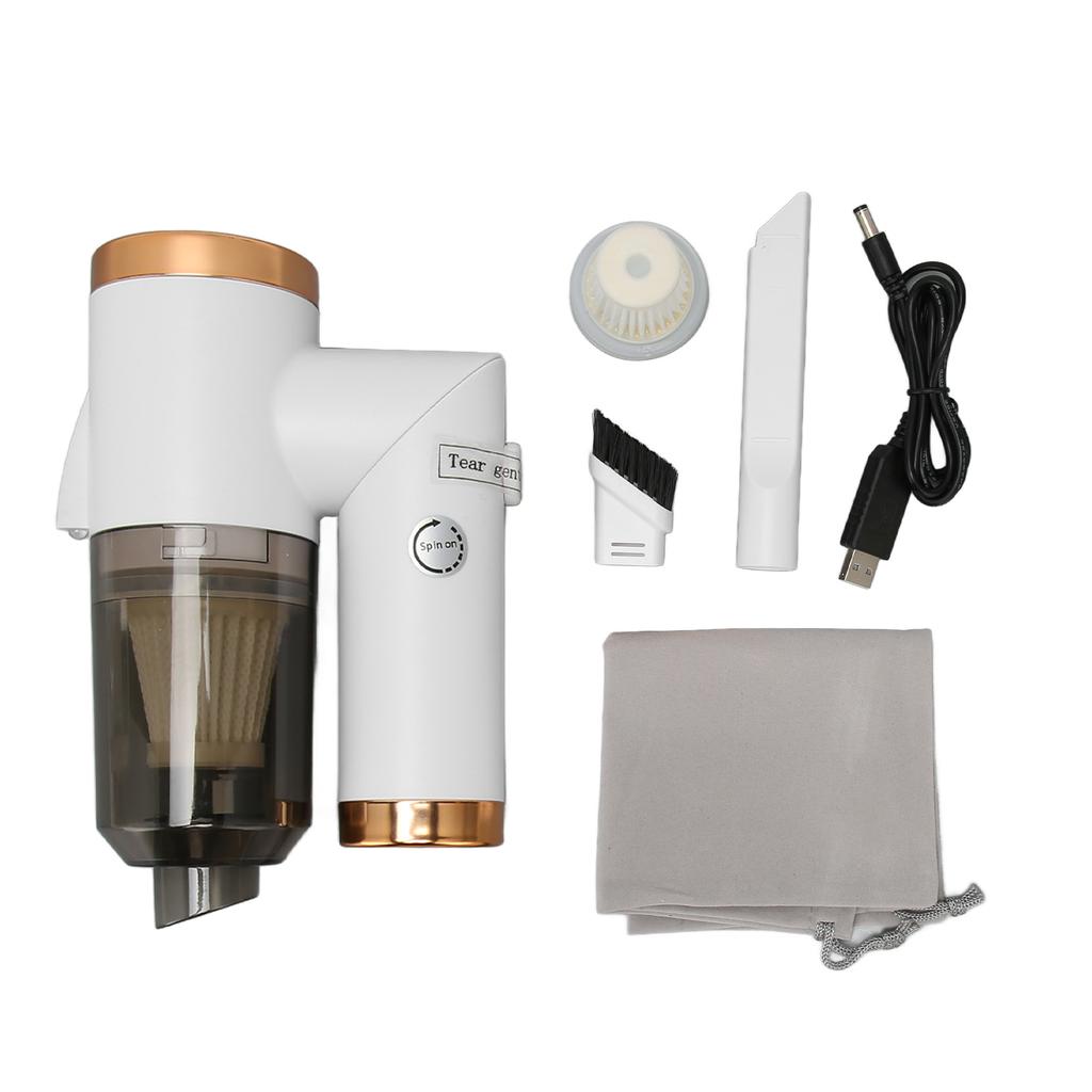 Cordless Handheld Vacuum 90 Degrees Foldable 9000Pa Washable Portable Vacuum with LED Light for