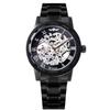 18 Colors Winner Men'S Fashion Business Casual Hollow Room Gold Strap, Manual Mechanical Watch