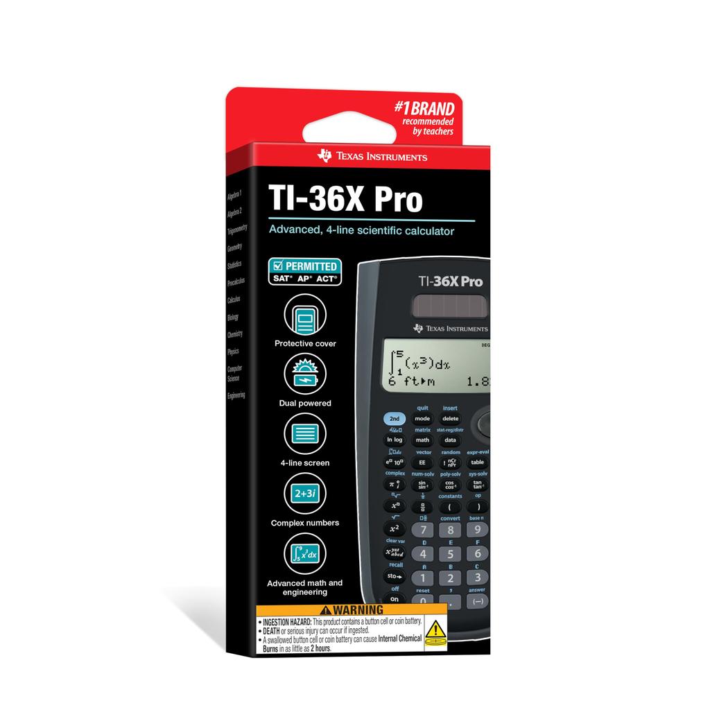 Texas Instruments TI-36X Pro Scientific Calculator [Imported Goods] [Item]