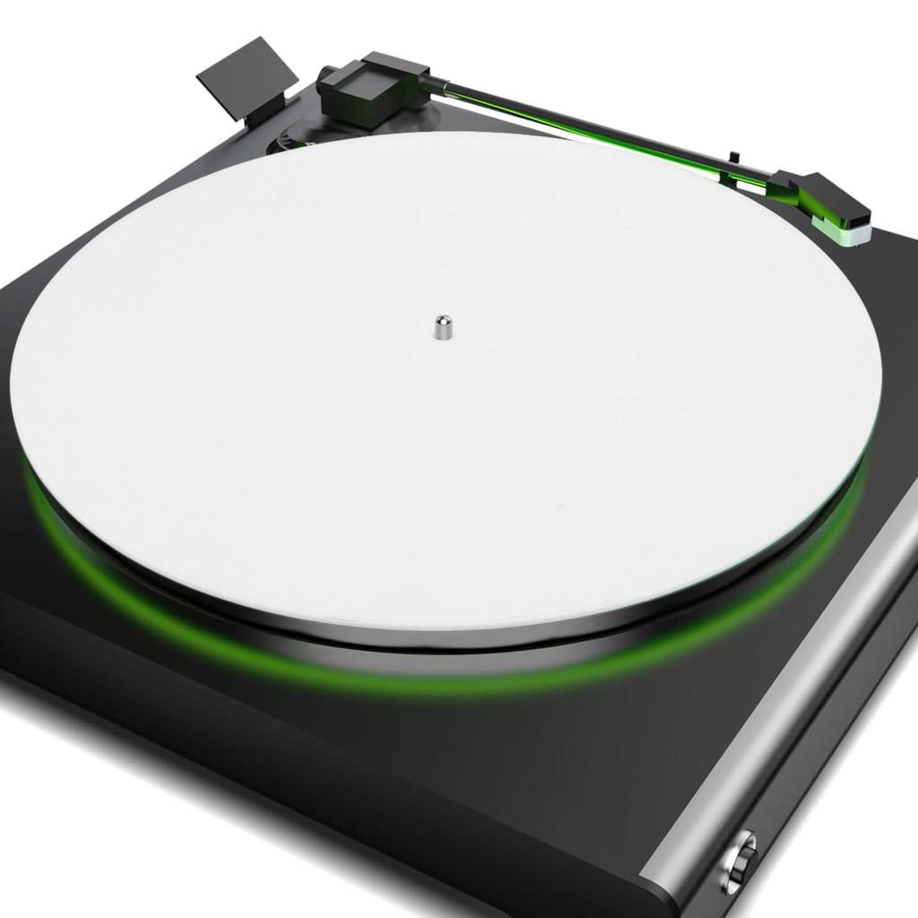Turntable Mat Record Platter Slipmat Anti Static Acrylic Record Player Platter Slip Mats for 12 Inch Record Player