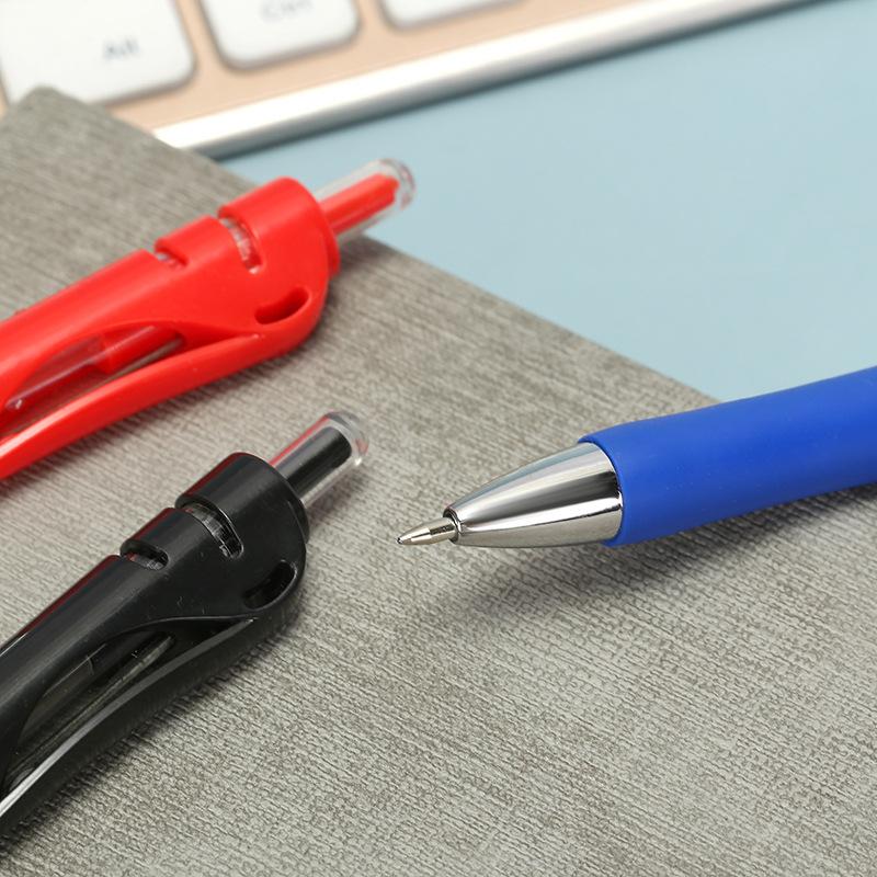 12 STÜCK Ausziehbare Gel-Stifte Set Schreibwaren Kawaii Schreibstift Schwarze/Blaue Tinte 0,5 mm Blauer Kugelschreiber Büro Schulbedarf