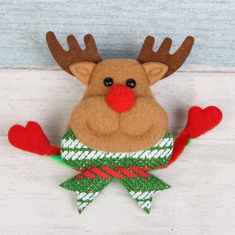 Cute Santa Claus Pins Brooches For Christmas Gift Ladies Women Brooches Pins