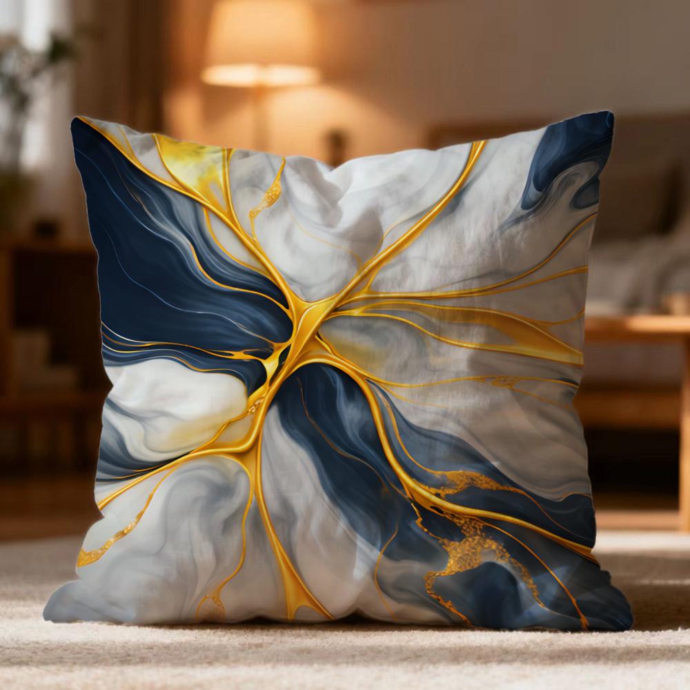 Style Highend Texture Cushion Cover Soft Washable Pillow Case MultiScene for Couch Bed Travel Office Use