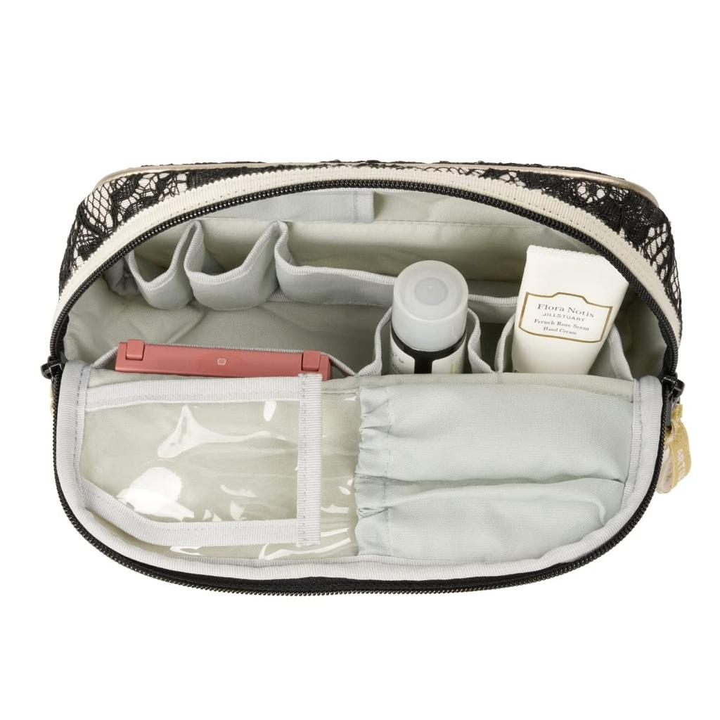 Artisan & Artist Slope Shape Pouch, Classic Monotone, Black, 2WP-CM110H