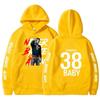 Never Broke Again Hoodies Fashion YoungBoy Graphic Print Men's and Women's Harajuku Autumn Winter Plushed Brand Sweater
