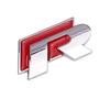 WHAQY1 VW 2026 Hot Car Front Grille Bumper Body 3D Metal Decals R-Line Auto Logos Stickers For VW Polo Golf Passat Scirocco Tiguan CC J