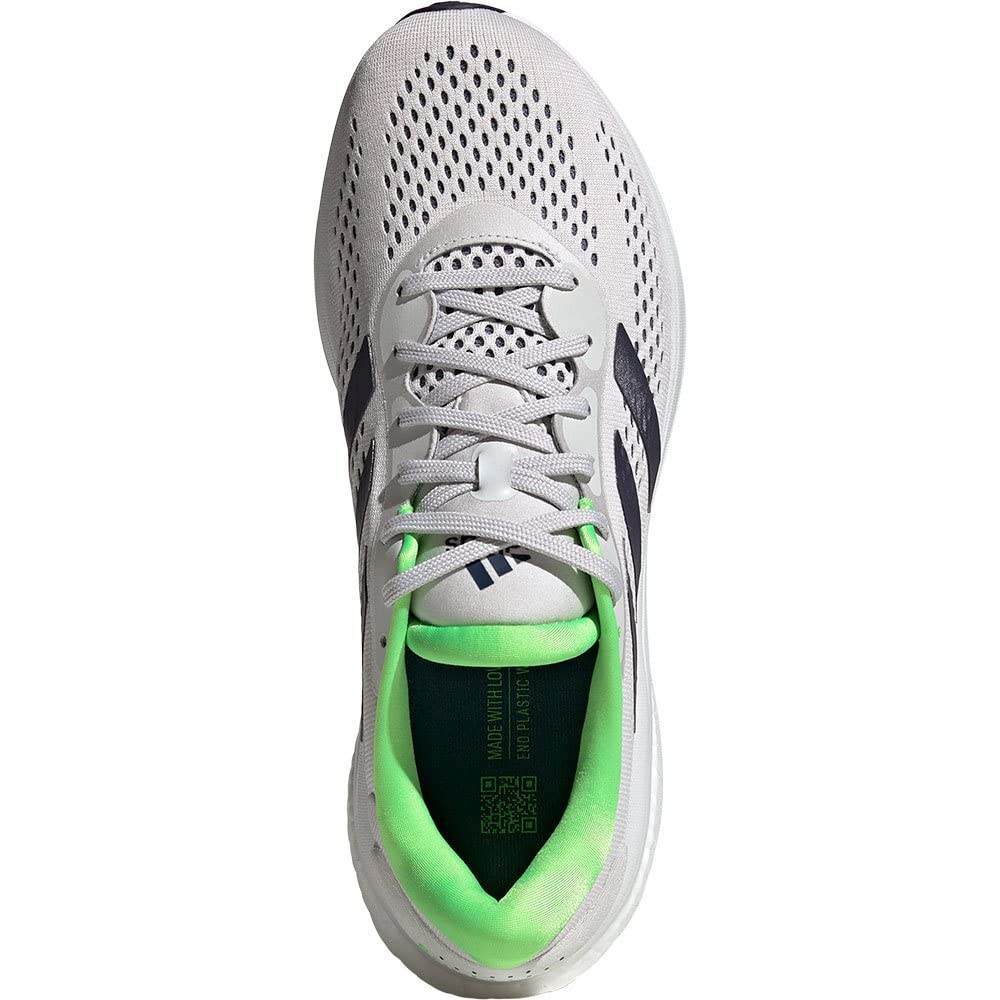 Adidas Supernova LUX95 Running Dash Green Size cm 2.0 Shoes, Gray/Shadow Navy/Solar (GW9093), 25.5