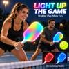 Frosted Surface Pickleball Paddles LED Lighting Pickle Ball Paddle  Professional Game